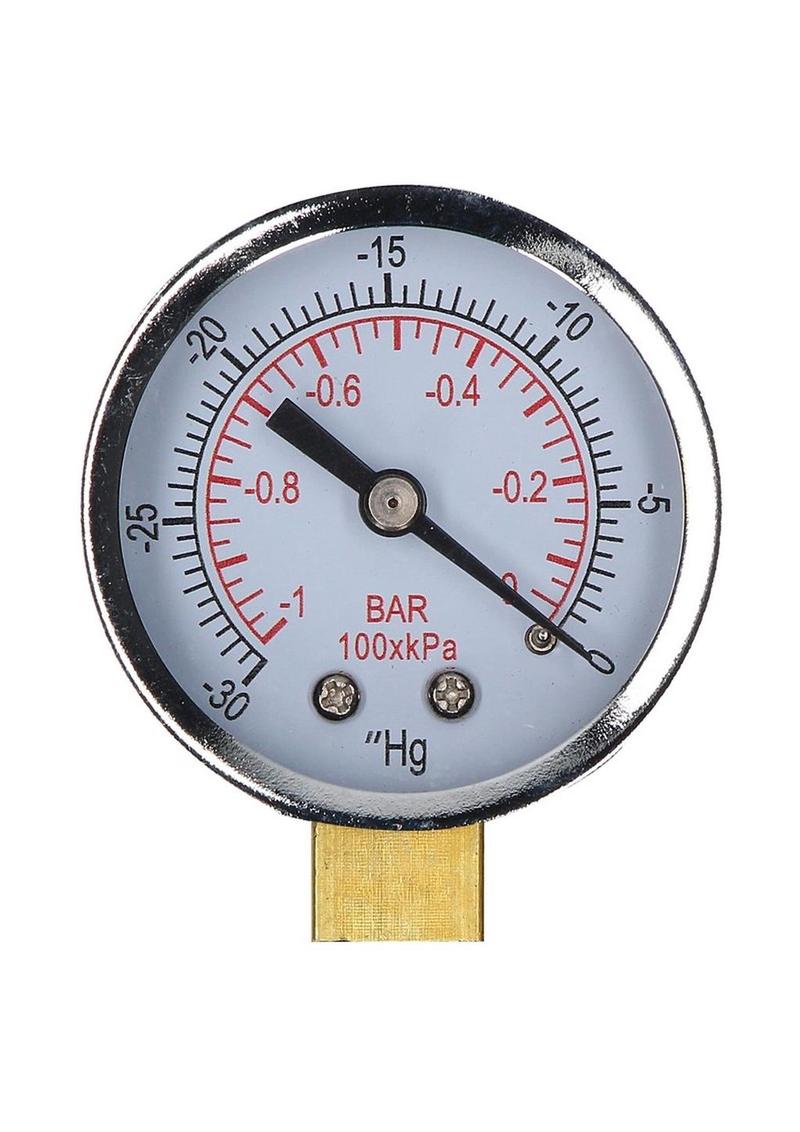 Pumped Lite Elite Beginner Penis Pump with PSI Gauge