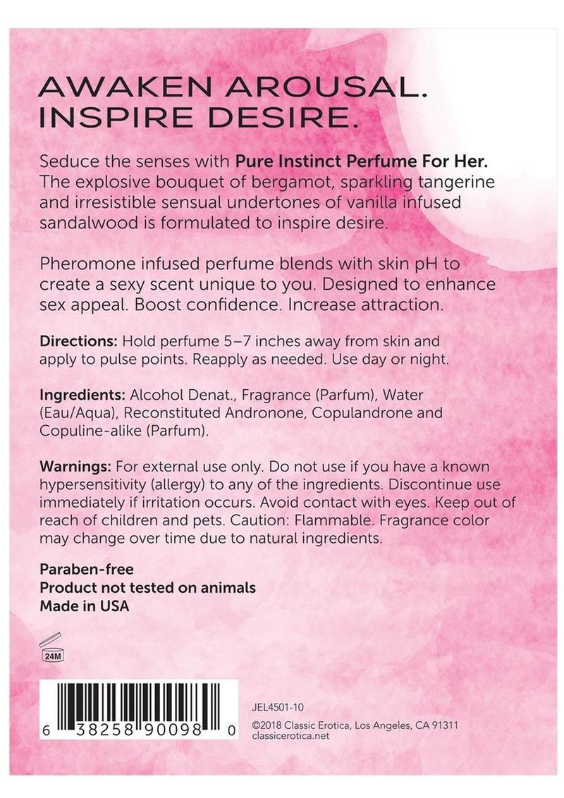 Pure Instinct Pheromone Infused Perfume for Her