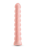 Pure Joy Rechargeable Silicone Rippled Orange Vibrator