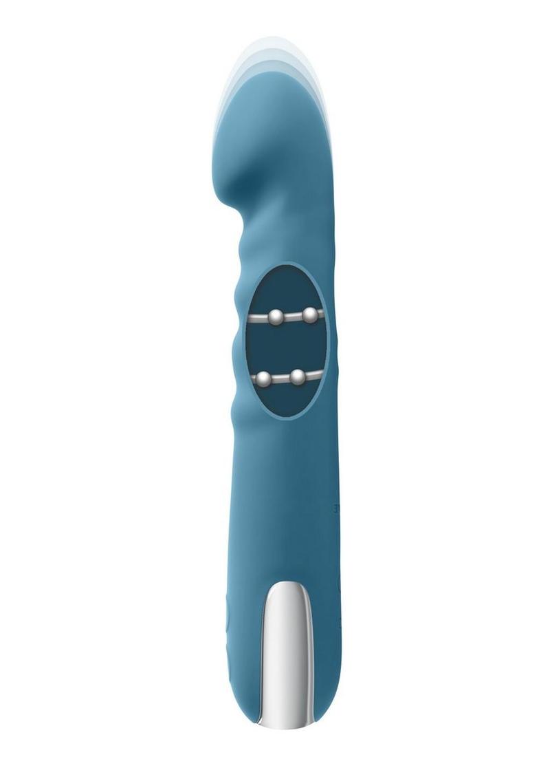 Evolved Queen of All Trades Rechargeable Silicone Dual Vibrator