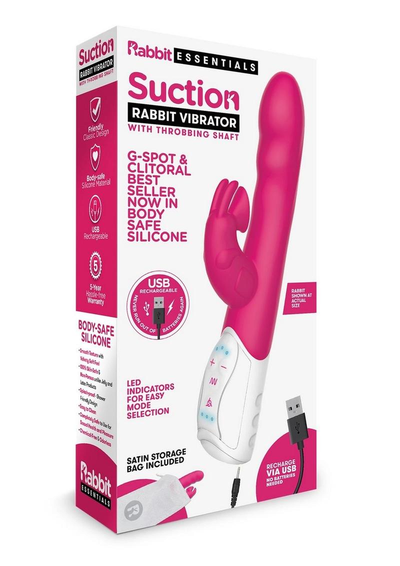 Rechargeable Clitoral Suction Rabbit