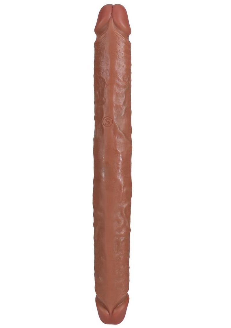 Real Rock Realistic Skin Thick Double-Ended Dongs