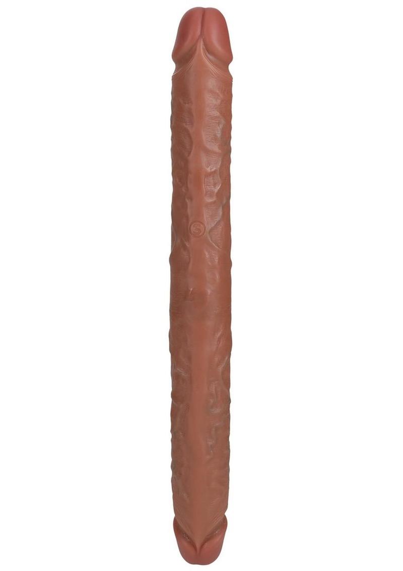 Real Rock Realistic Skin Thick Double-Ended Dongs