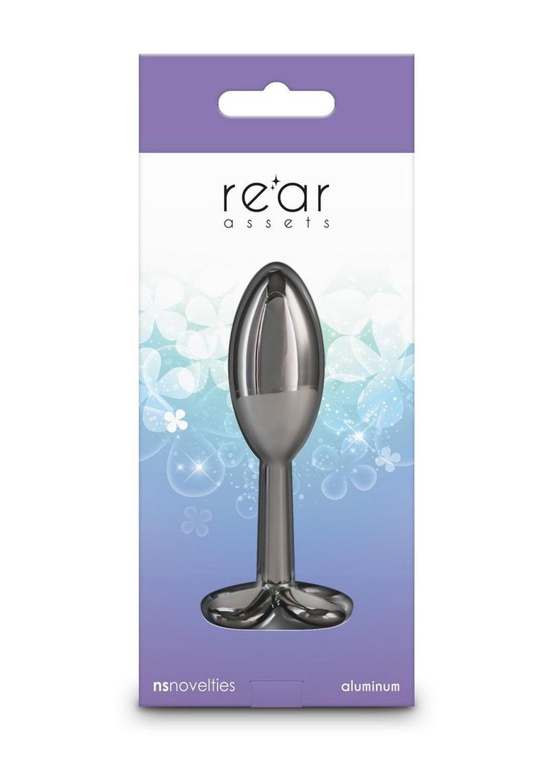 Rear Assets Clover Aluminum Anal Plug – Smoke Finish