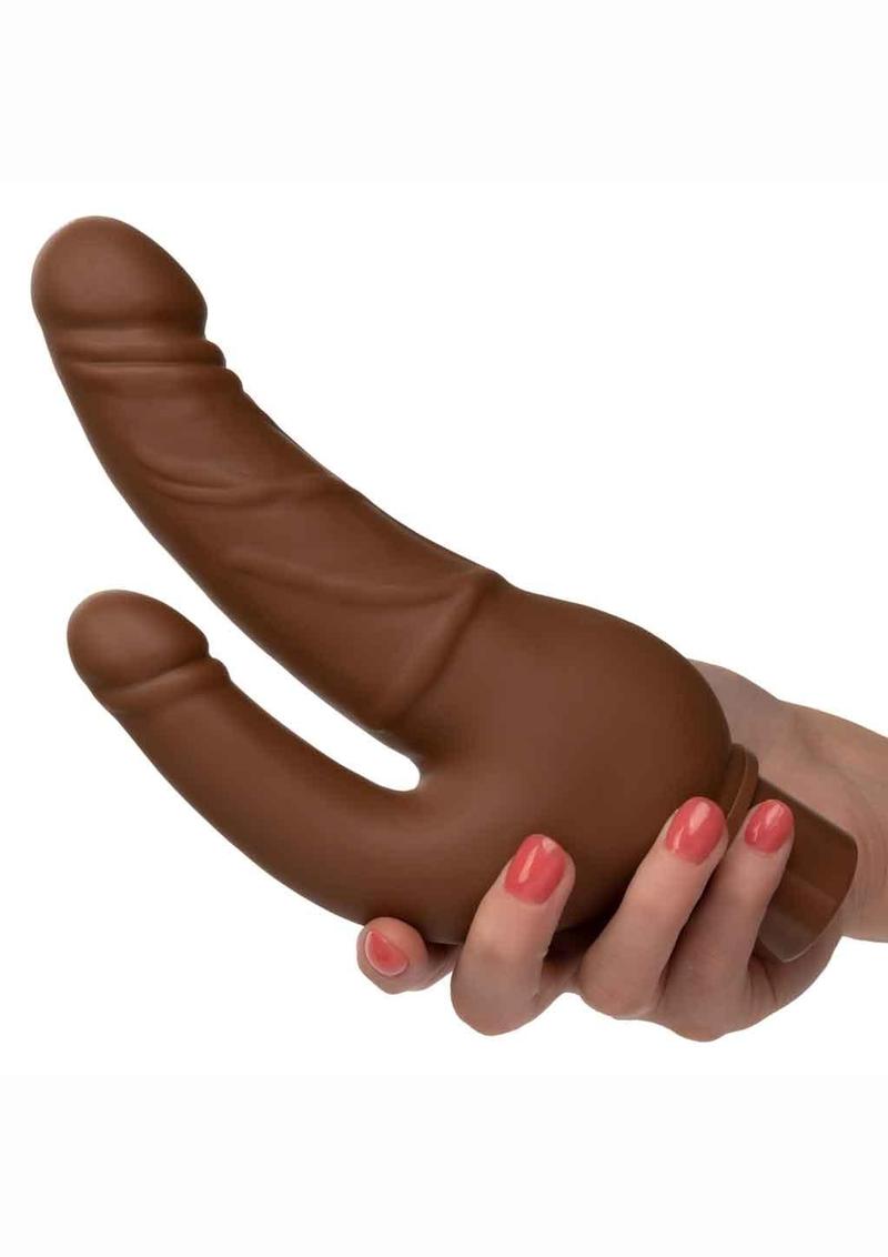 CalExotics Rechargeable Power Stud Over Vibrating Double Dong