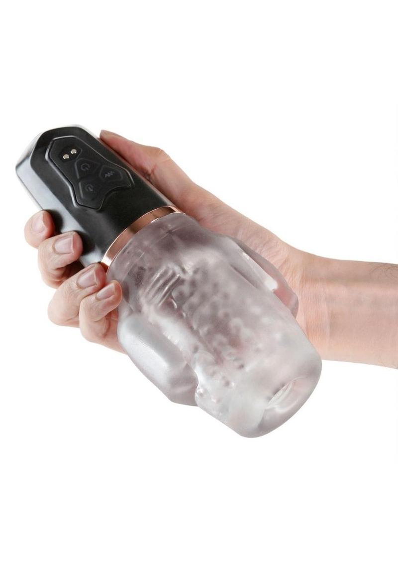 Renegade The Avenger Vibrating And Suction Mouth Stroker