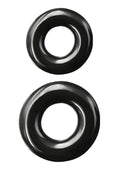 Renegade Double Stack Super Stretchable Cock With Clear Rings Set