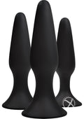 Renegade Sliders Trainer Anal Plugs Set 3 Sizes Silicone