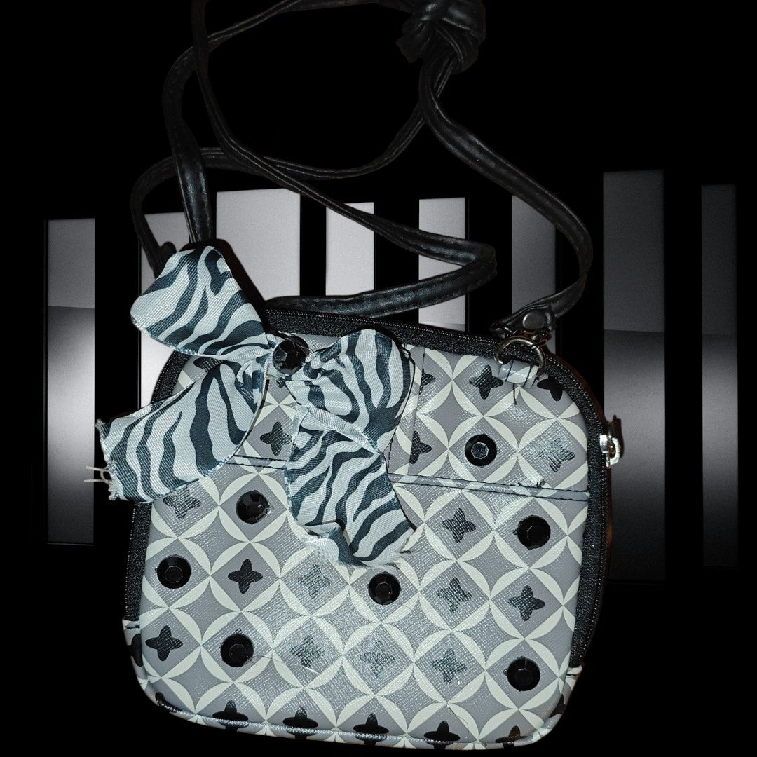 Reworked mini Crossbody Bag with multiple pockets