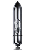 RO 80MM Single Speed Chrome Bullet Vibrator