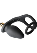 Ro Zen 7 Speed Vibrating Silicone Cock Ring Butt Plug