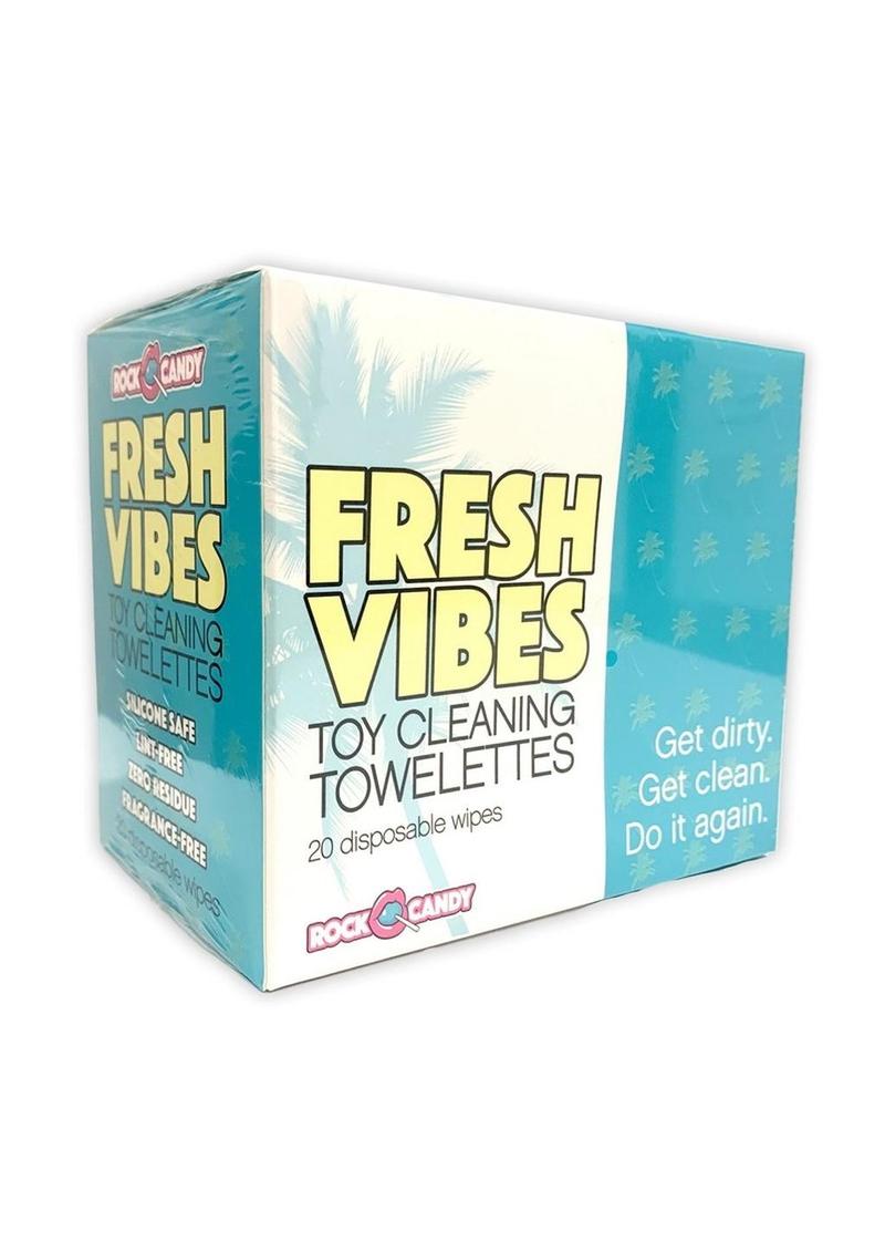 Rock Candy Fresh Vibes Toy Cleaning Towelettes