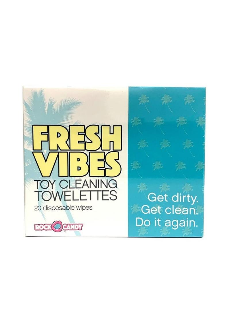 Rock Candy Fresh Vibes Toy Cleaning Towelettes
