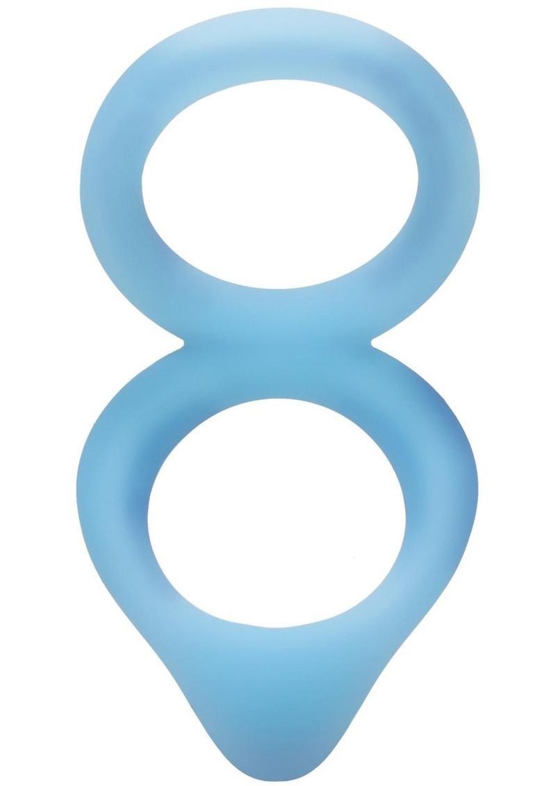 Doc Johnson Rock Solid Blue Glow The Dual Enhancer