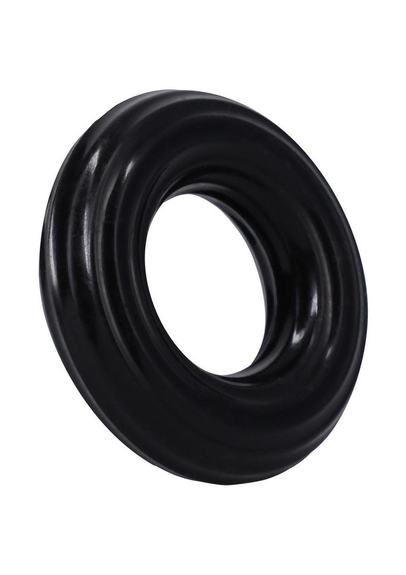 Doc Johnson Rock Solid The Ribbed Donut Cock Ring