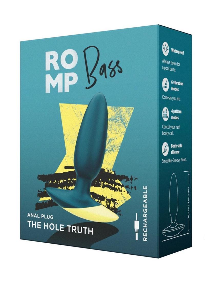 ROMP Bass Rechargeable Silicone Anal Plug