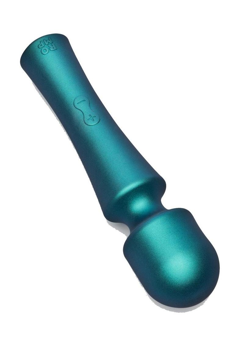 ROMP Presto Rechargeable Silicone Wand Massager Teal