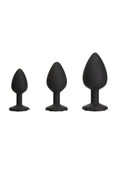 Roses Til’ Dawn 3-Piece Silicone Butt Plug Set