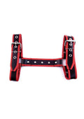 Rouge Leather Halter Harness Trim And Adjustable Buckles