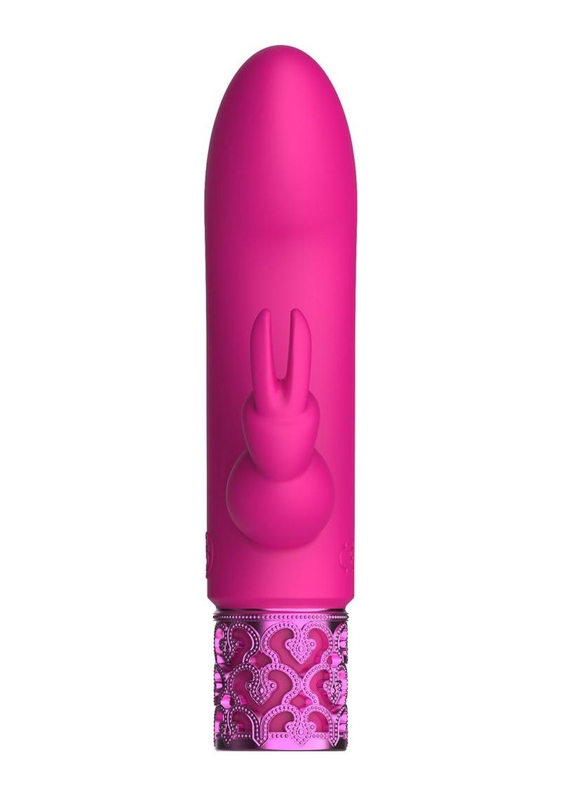 Royal Gems Glow Compact Silicone Bullet With Dazzling Vibes