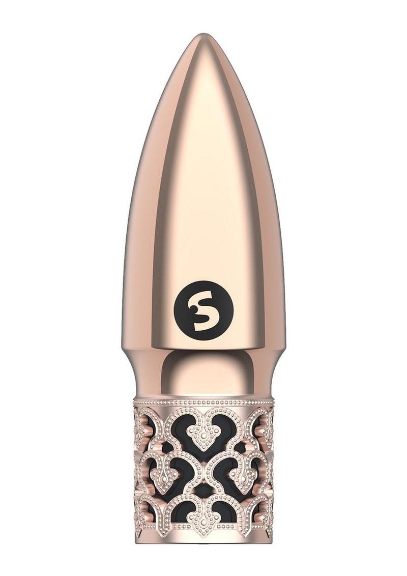 Royal Gems Glitter Waterproof Rechargeable Bullet Vibrator