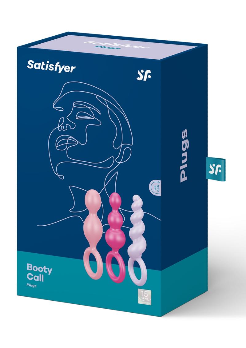 Satisfyer Booty Call Silicone Textured Anal Plugs