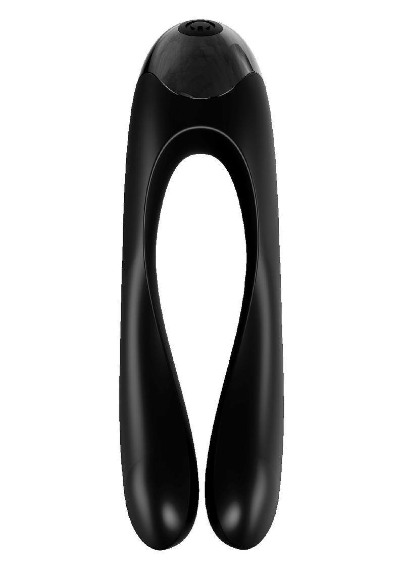 Satisfyer Candy Cane Rechargeable Silicone Finger Vibrator