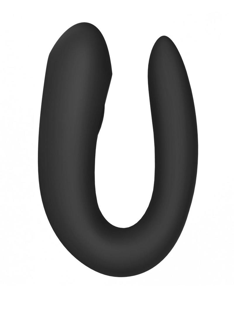 Satisfyer Double Joy Rechargeable Silicone Bluetooth Partner Vibrator
