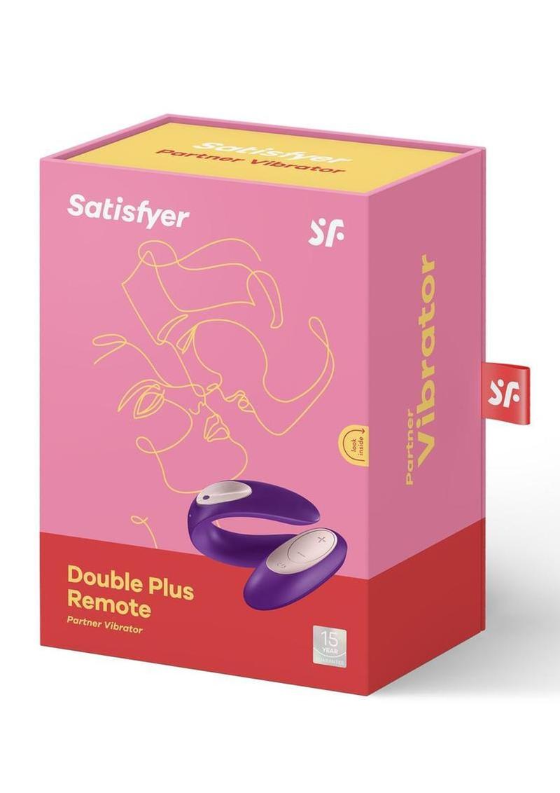 Satisfyer Double Plus Partner Couples Vibrator with Remote Control