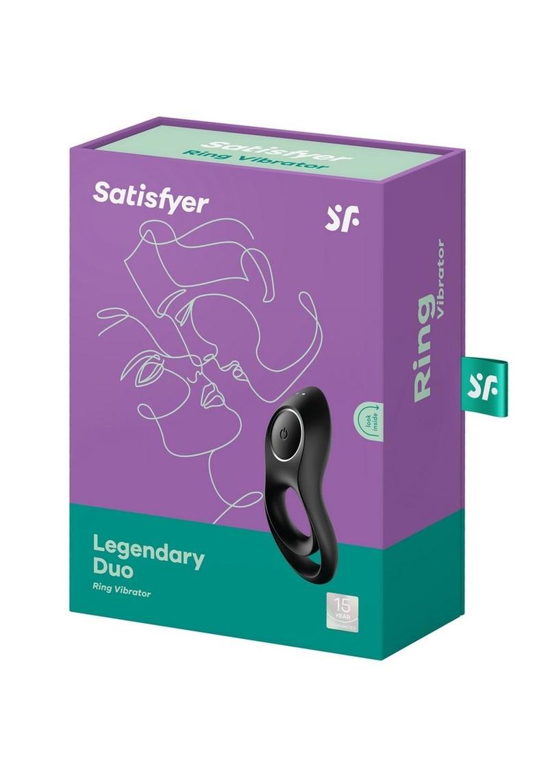 Satisfyer Legendary Duo Rechargeable Silicone Vibrating Cock