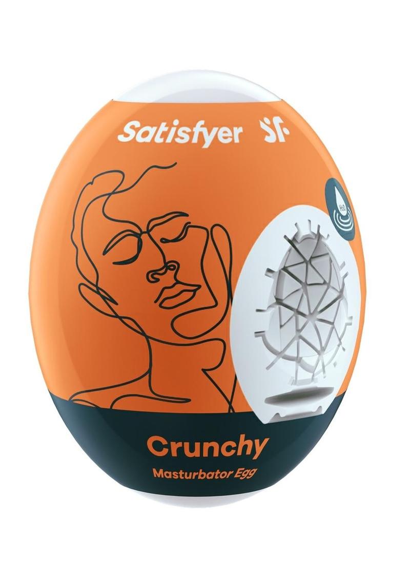 Satisfyer Masturbator Egg With Hydro Active Technology