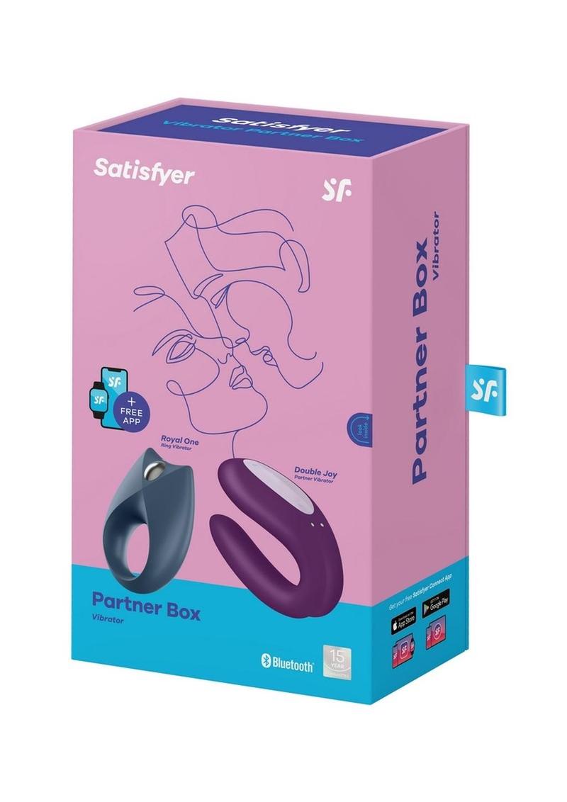 Satisfyer Partner Box Royal One And Double Joy Couples Vibrator Kit