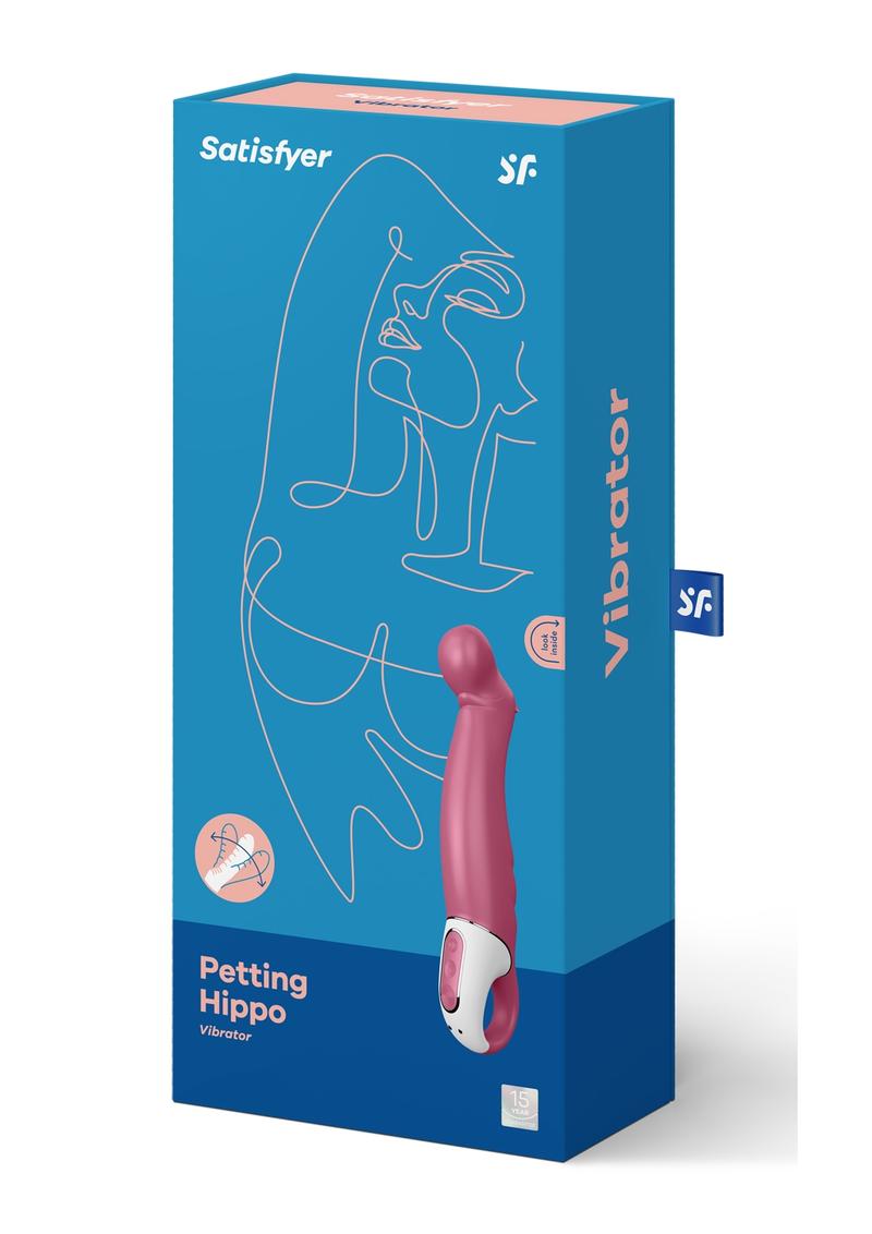 Satisfyer Petting Hippo Waterproof G-Spot Vibrator