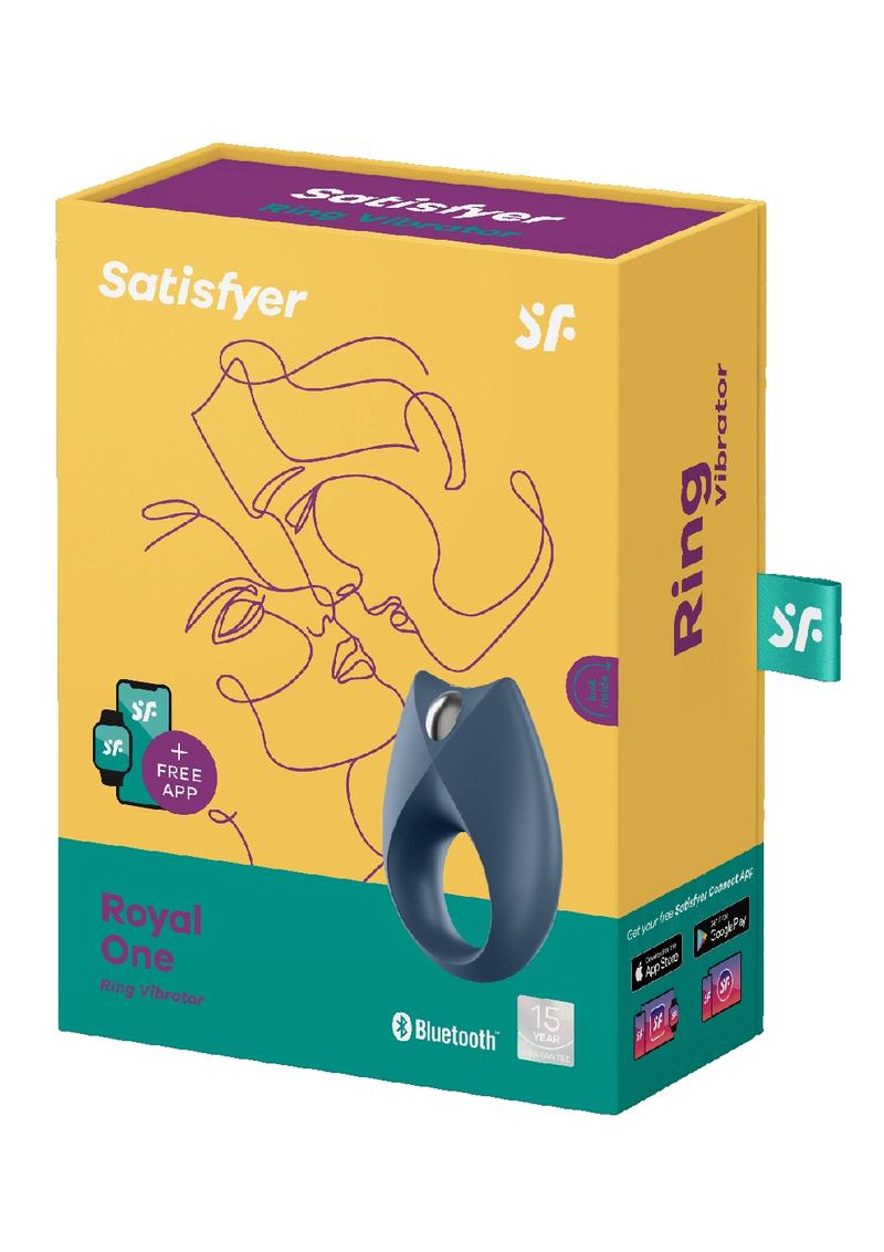 Satisfyer Royal One Rechargeable body-safe Silicone Ring Vibrator