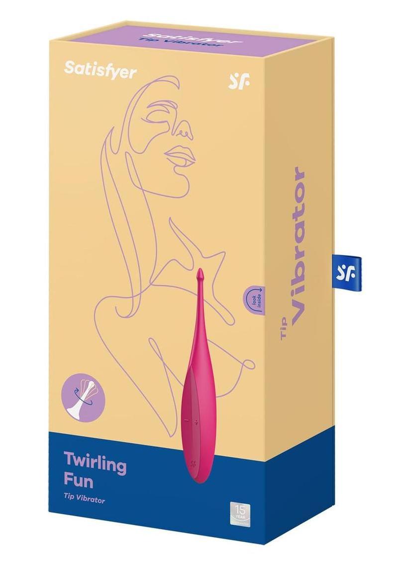 Satisfyer Twirling Fun Silicone Tip Vibrator