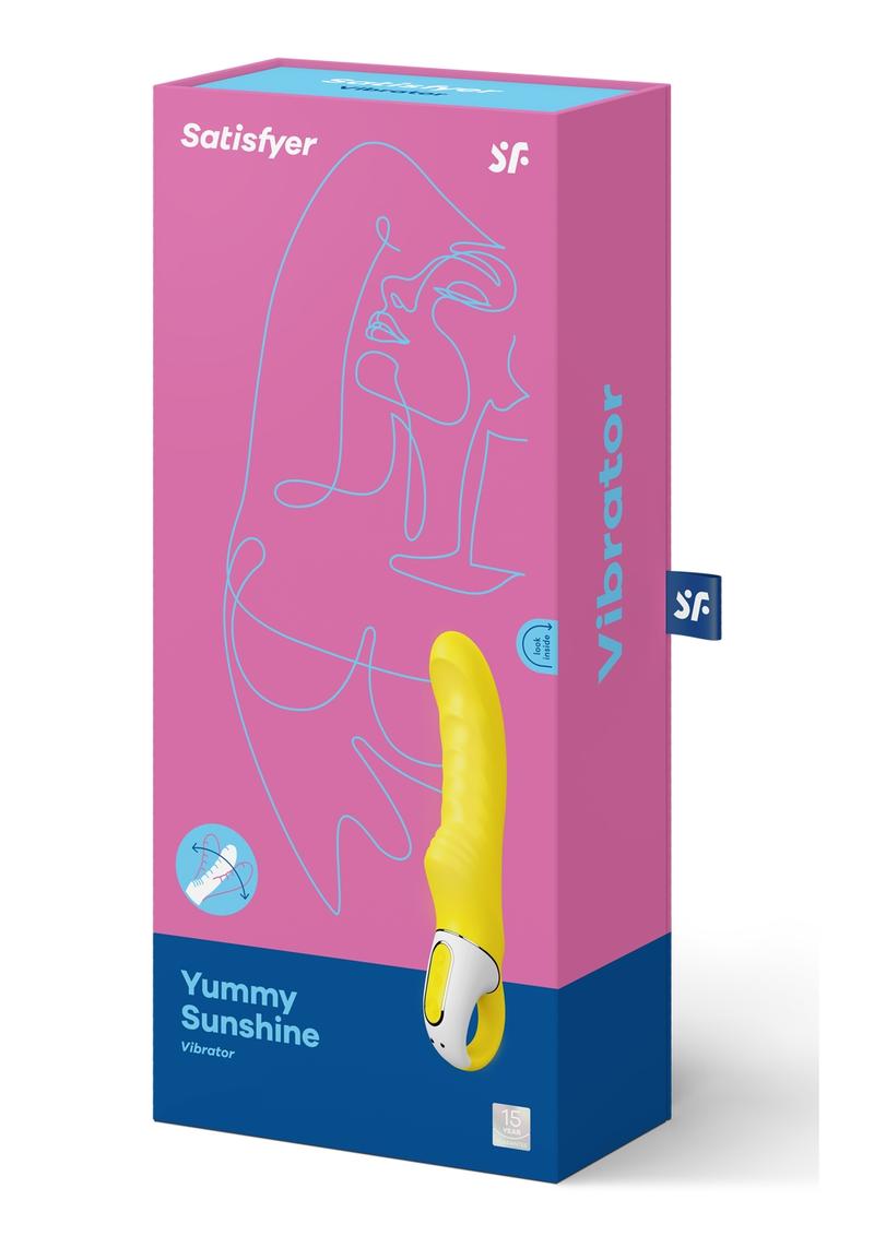 Satisfyer Yummy Sunshine Waterproof Yellow G-Spot Vibrator