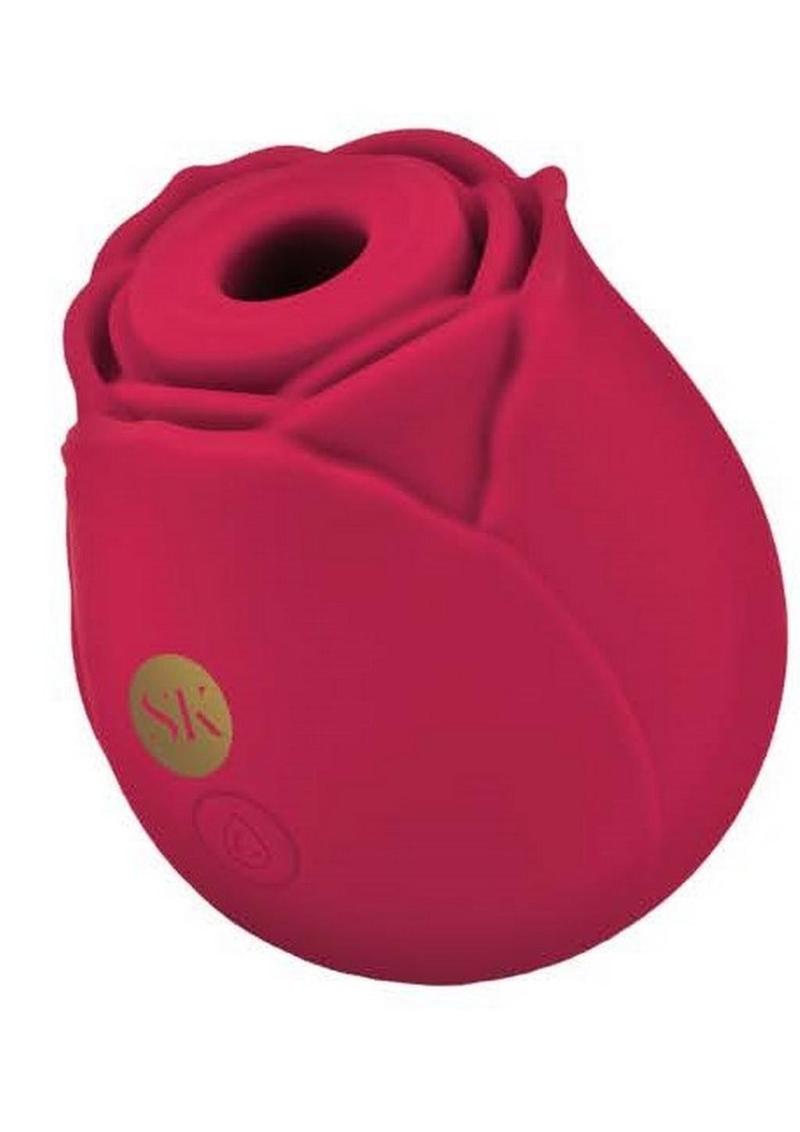 Secret Kisses Rosegasm Air Suction Vibe Rechargeable Clitoral Stimulator