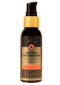 Sensuva Natural Water Based Peach Flavored Personal Lubricant