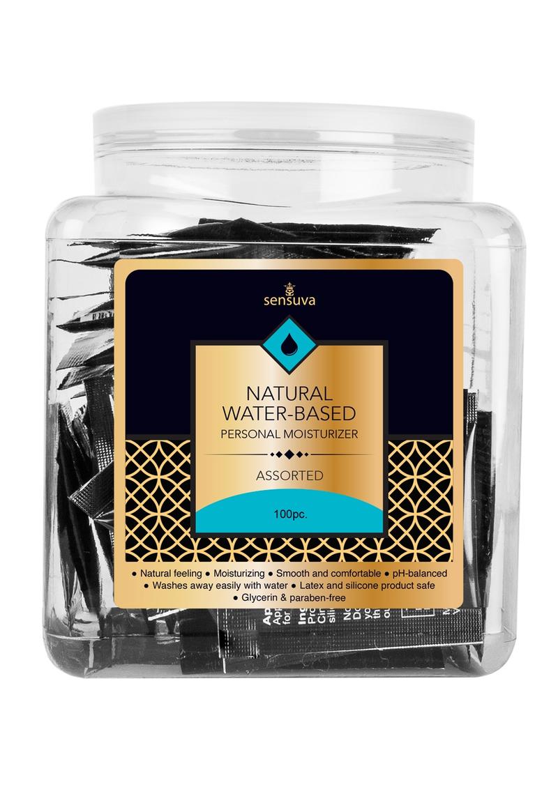 Sensuva Natural Personal Moisturizer Assorted Flavors