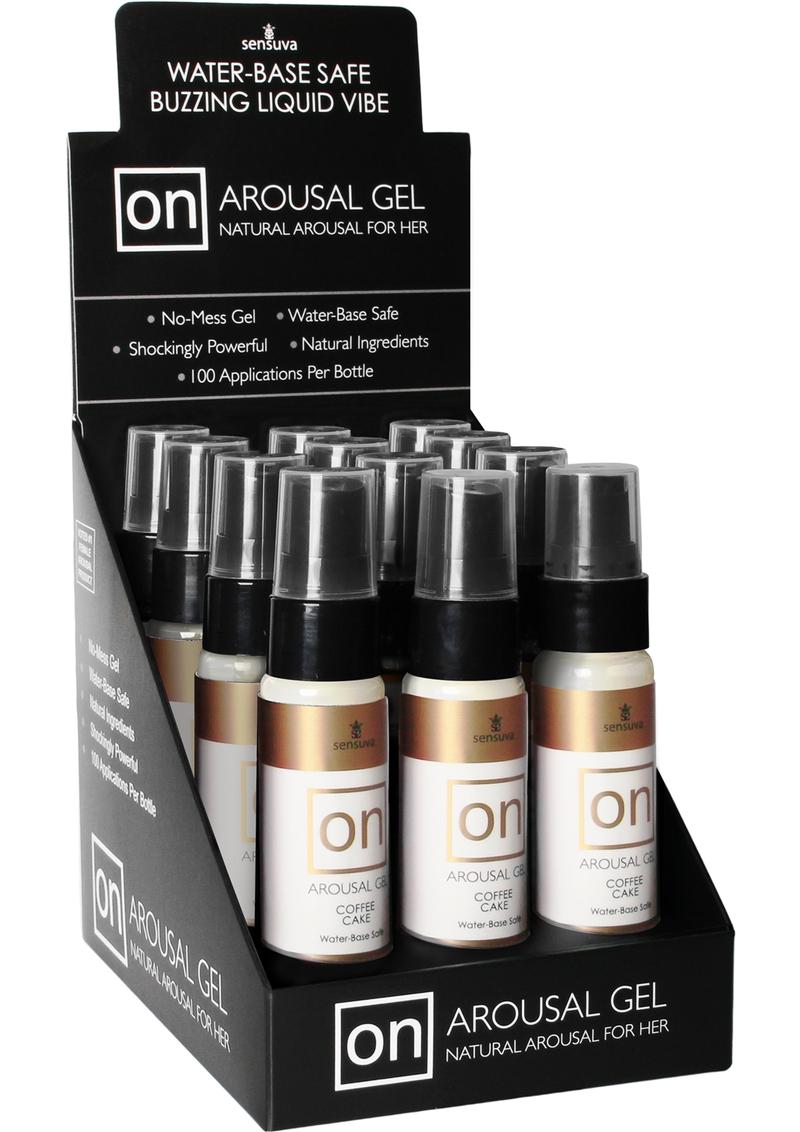 Sensuva On Coffee Cake Arousal Gel For Her Pack