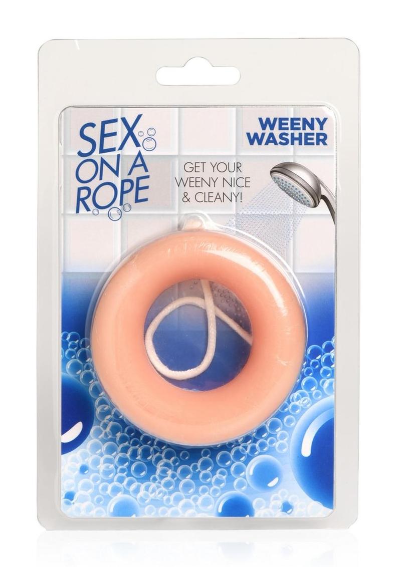 Weeny Washer Soap Sex on a Rope Clean Your Weeny in Style