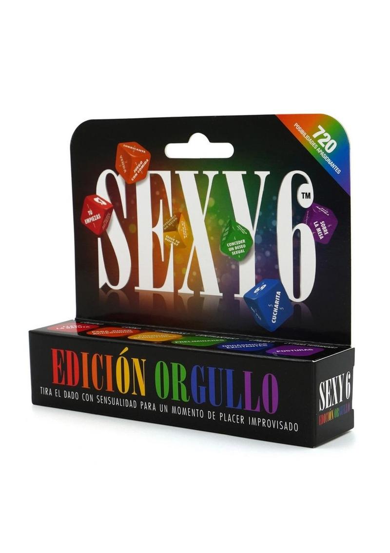 Sexy 6 Pride Edition Dice Game 720 Fun Challenges