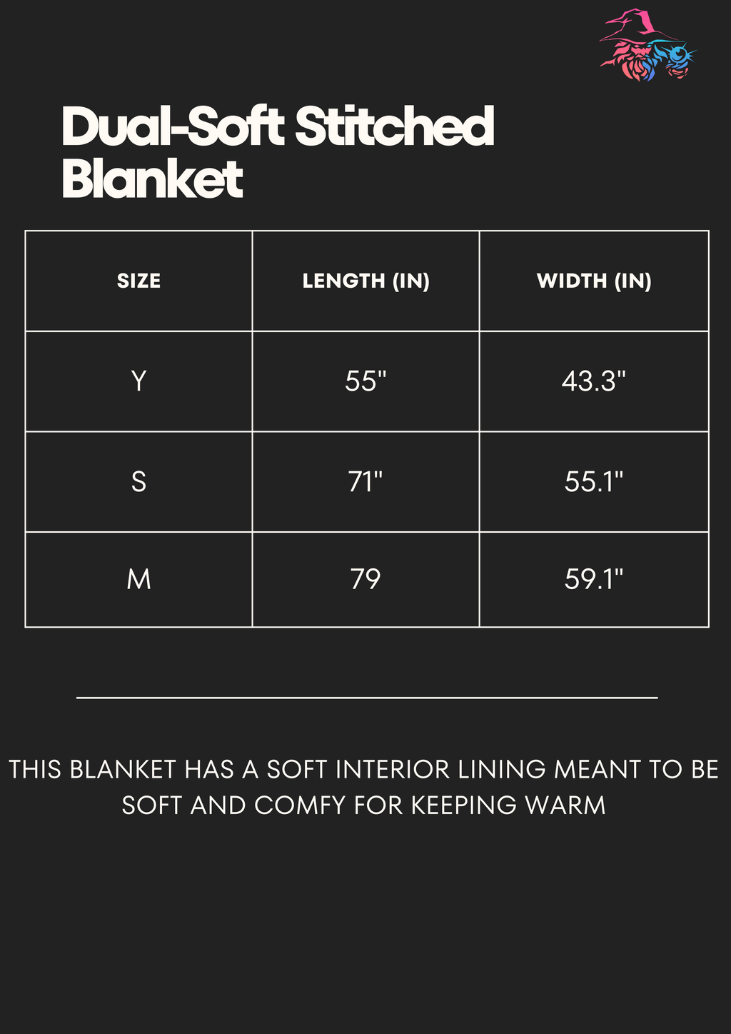 K-Pop Demon Hunters | Dual-Soft Stitched Fleece Blanket