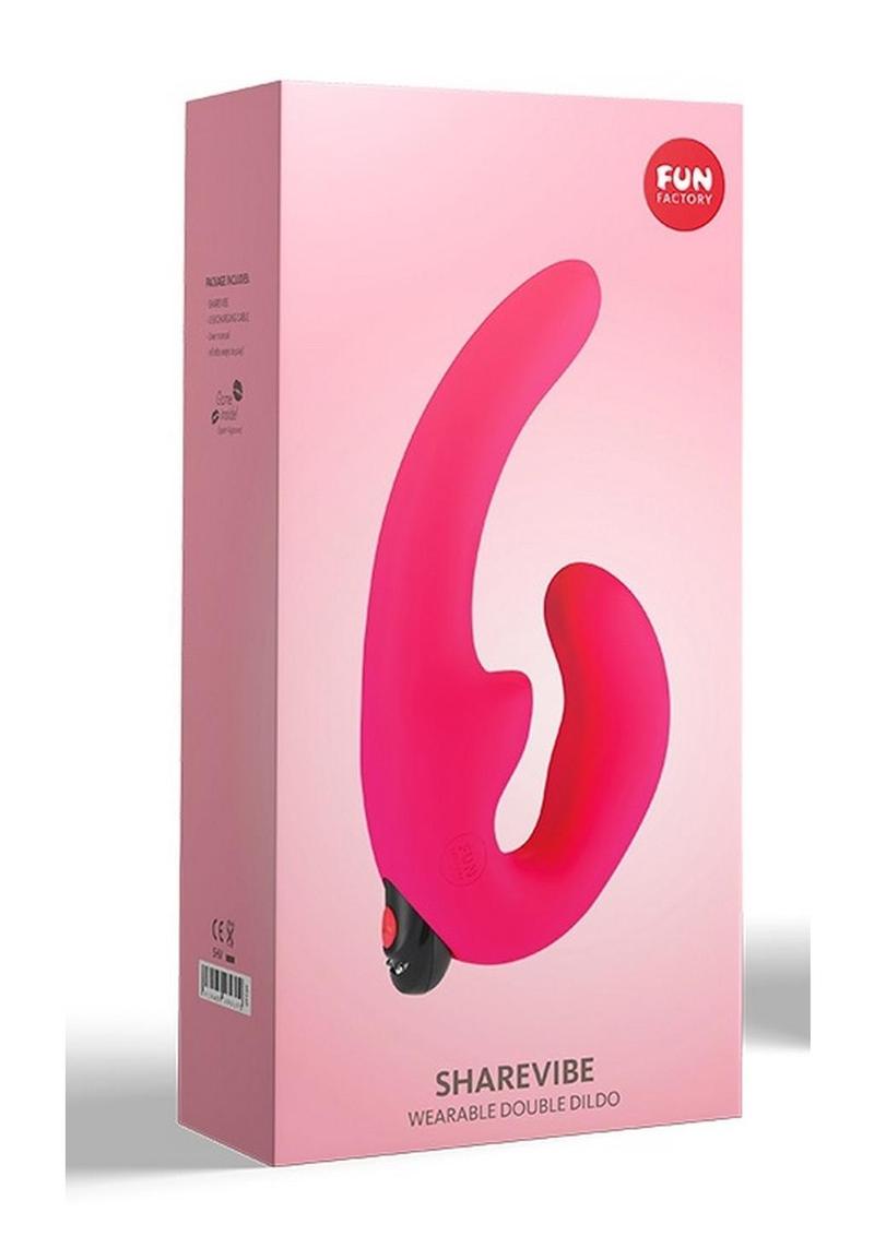 Fun Factory ShareVibe Wearable Double Dildo Strapless Strap-On