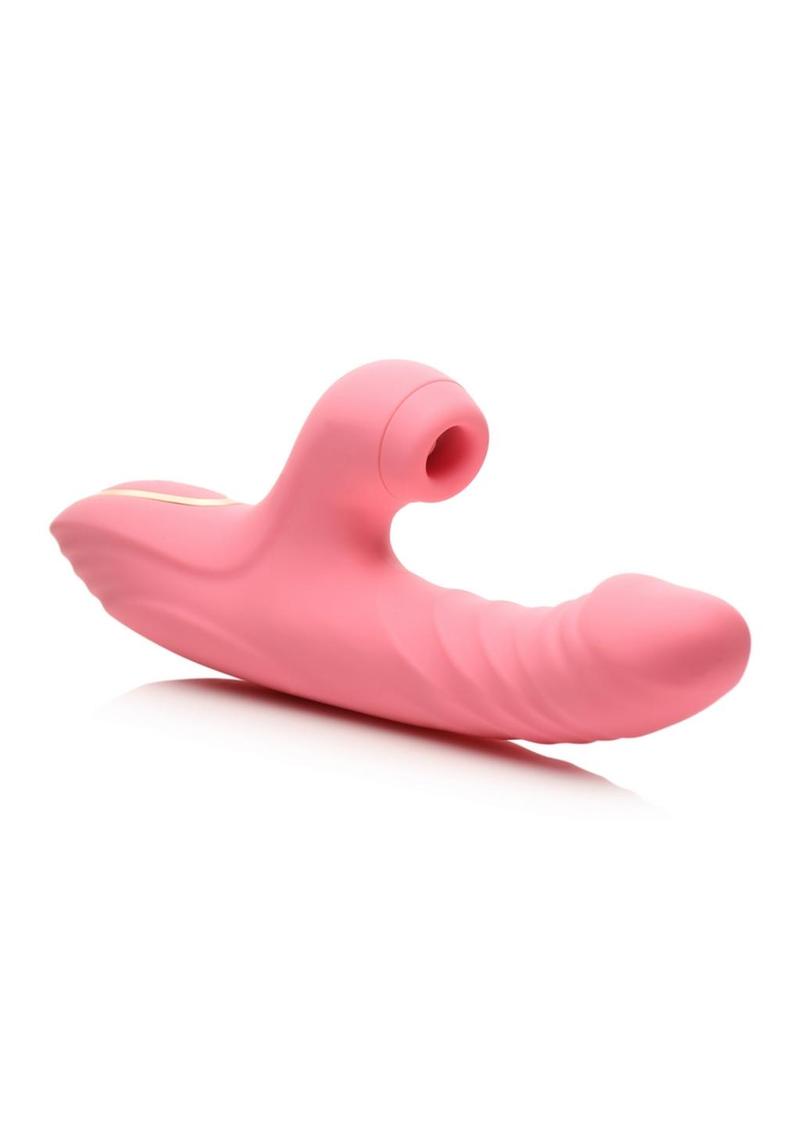 Shegasm Candy Thrusting And Sucking Rabbit Vibrator