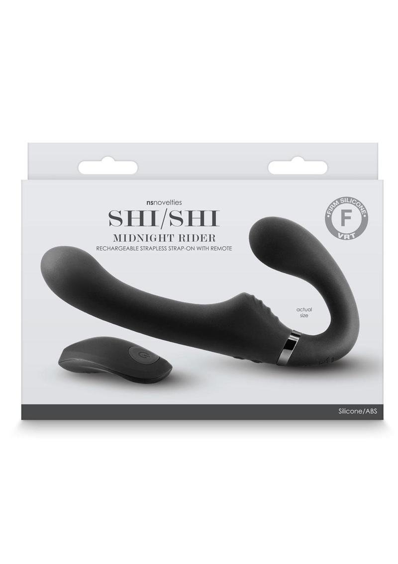 Shi/Shi Midnight Rider Rechargeable Strapless Strap-On with Remote
