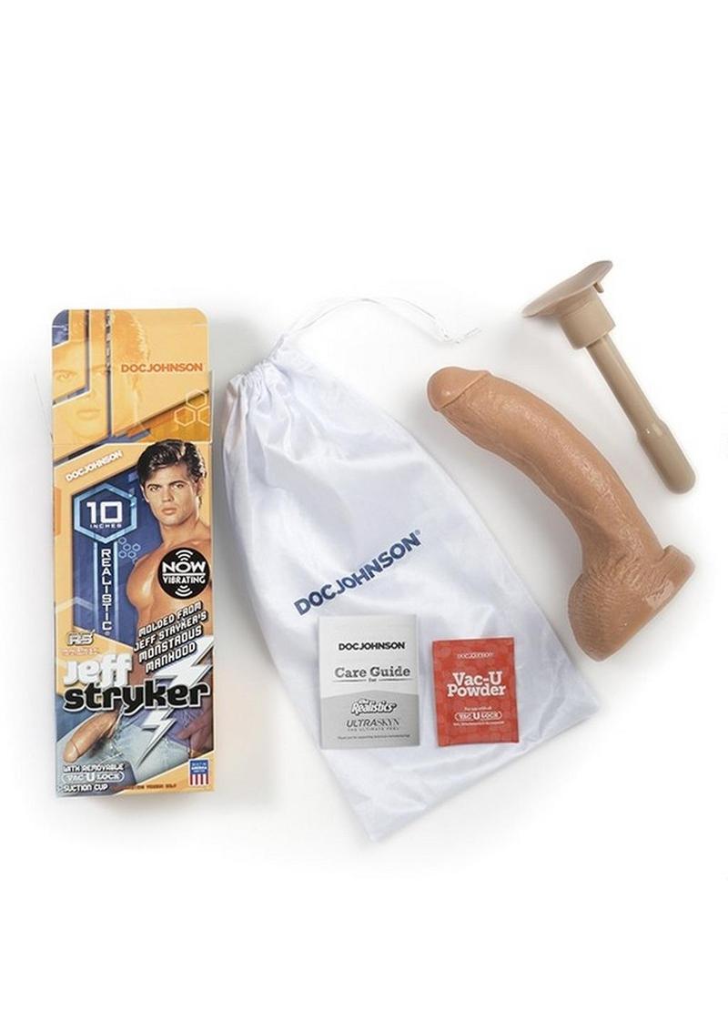 Signature Cocks Jeff Stryker Vibrating Dildo For Realistic Feel