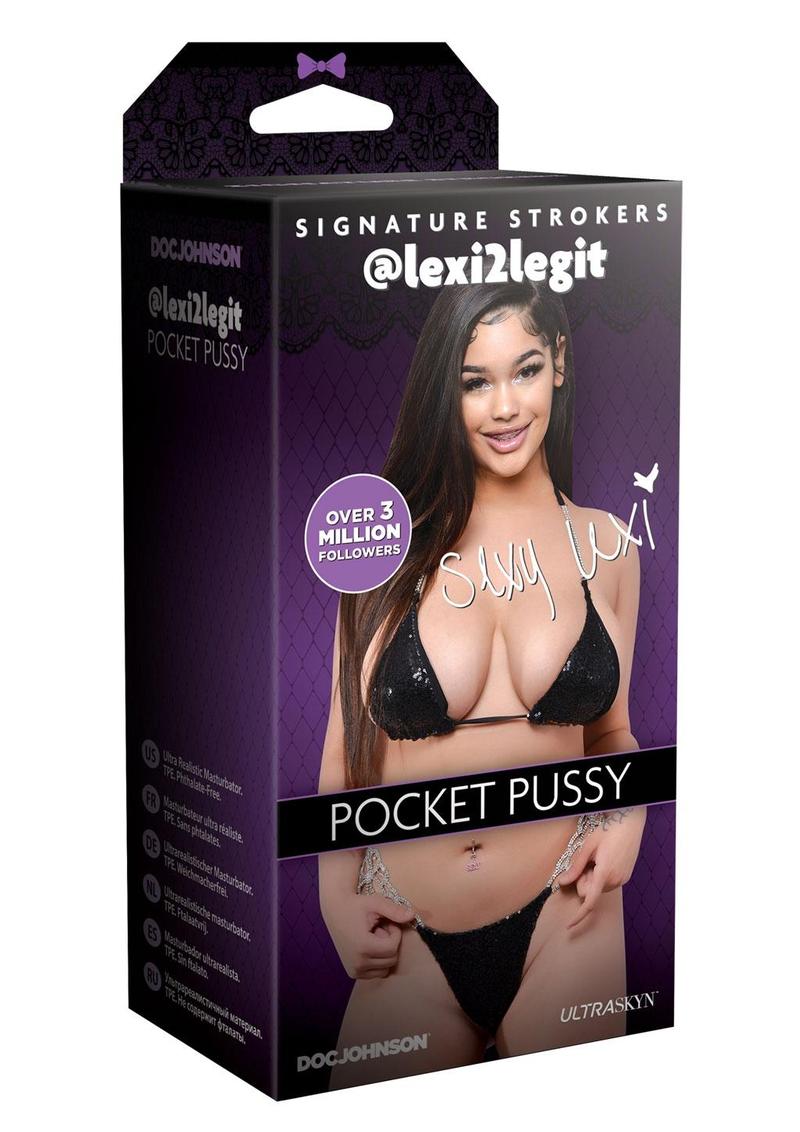 Lexi2Legit Signature Stroker ULTRASKYN Pocket Pussy