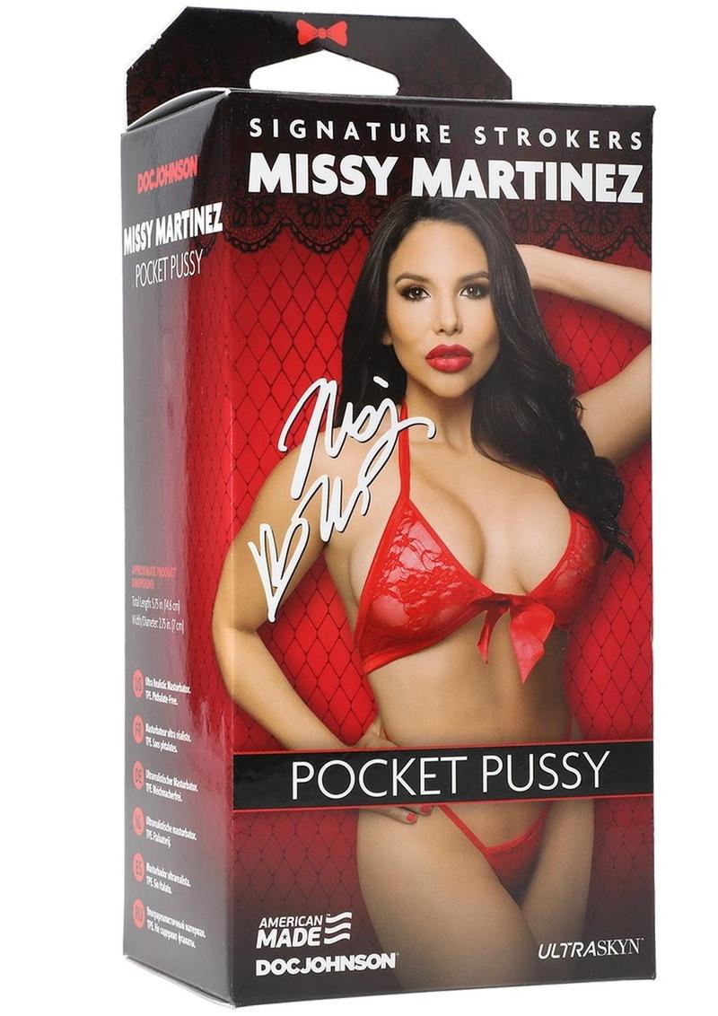 Missy Martinez Signature Stroker ULTRASKYN Pocket Pussy