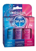 Skins Vital Lubes 3-Piece Sampler Set